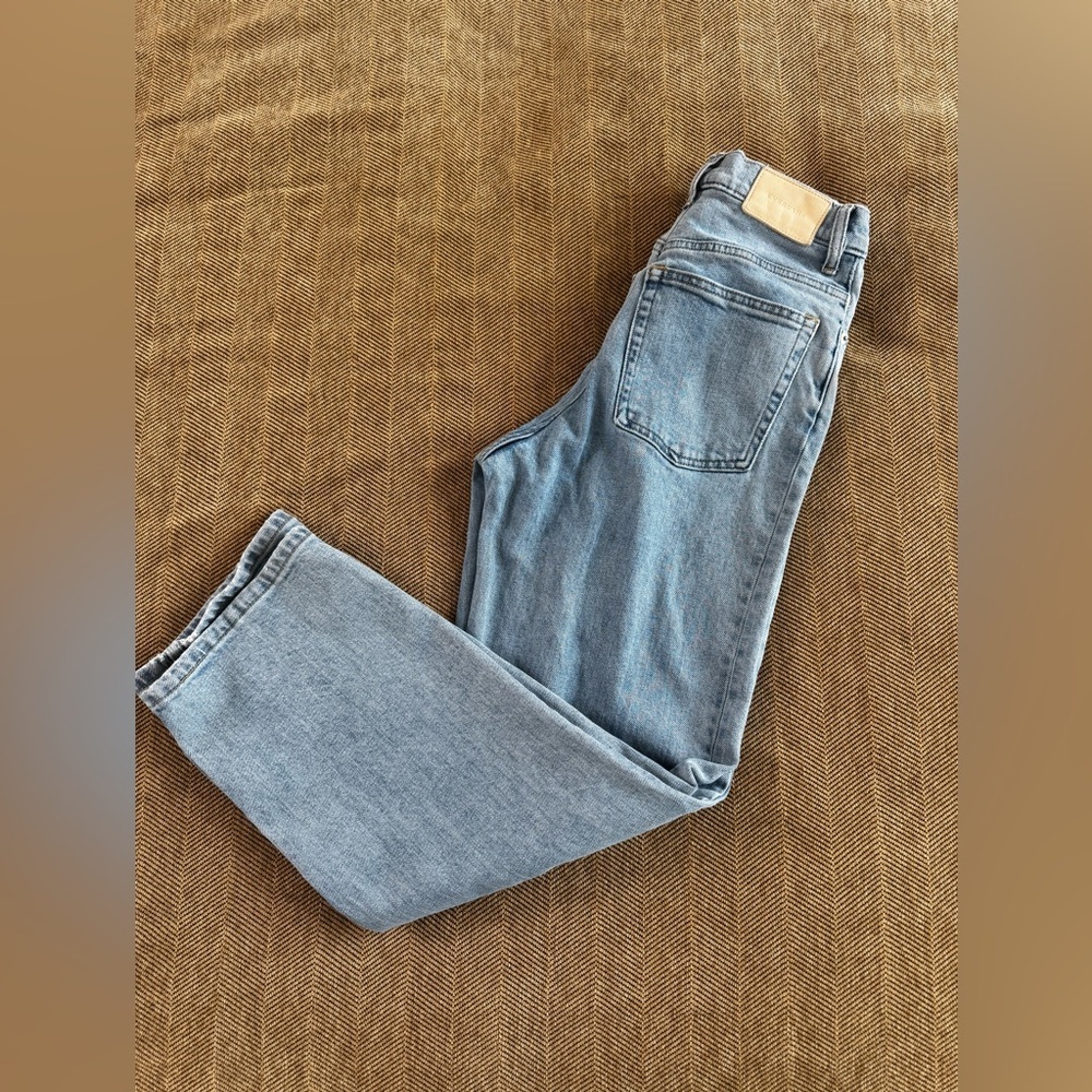 Everlane High Rise Jeans - Indigo Blue - Picture 4 of 7